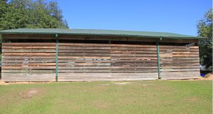 Four new stalls with dutch doors.