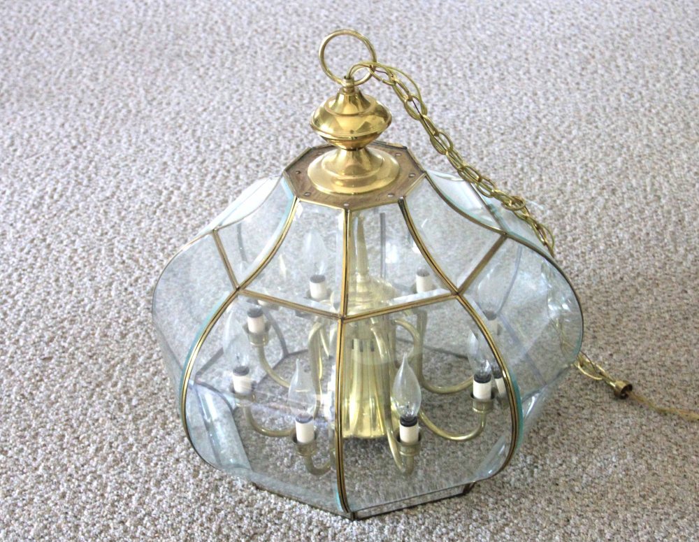 When it was a foyer chandelier.